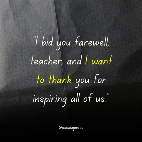 Farewell Wishes For Teacher
