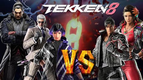 Tekken Victor Vs Devil Jin Vs Kazuya Vs Azucena Vs Reina Fight Youtube