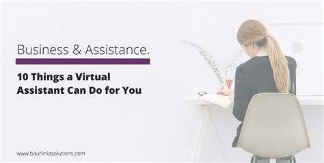 10 Things A Virtual Assistant Va Can Do For You