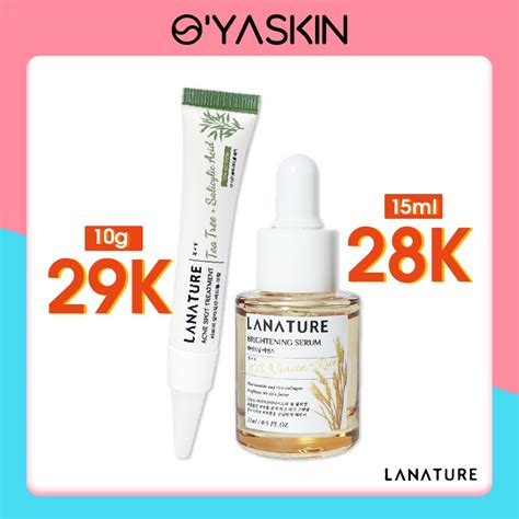 Jual Lanature Niacin Rice Brightening Serum Ml Lanature Tea Tree