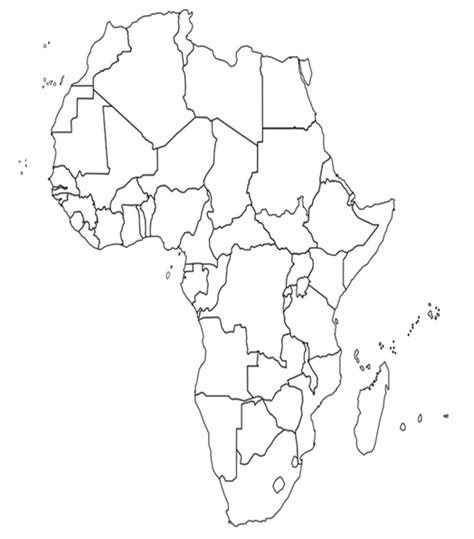 Africa Map Test Part 3 Political Diagram Quizlet