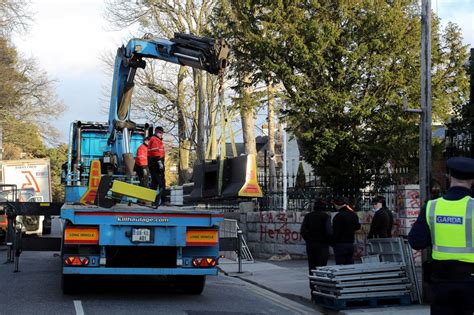 Irish Man Desmond Wisley Plows Truck Through Russian Embassy Gates