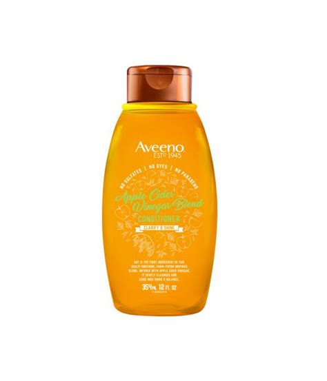 Aveeno Clarify And Shine Apple Cider Vinegar Blend Conditioner For Scalp Soothing And Gentle