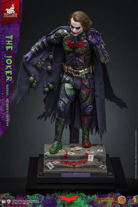 Heath Ledgers Joker Becomes Batman With New Hot Toys 1 6 Figure