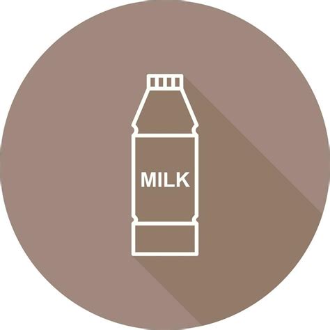 Milk Bottle Vector Icon 23719754 Vector Art At Vecteezy