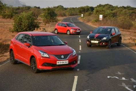 Maruti Baleno Rs Vs Abarth Punto Vs Polo Gt Tsi Comparison Droom