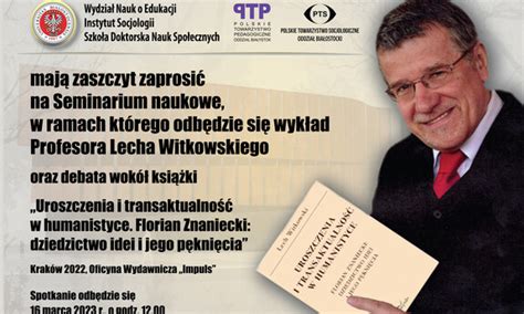 Seminarium naukowe zaproszenie 16 03 2023 r Szkoła Doktorska Nauk