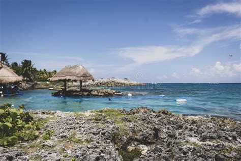 Xcaret Park in Cancun Mexico Stock Image - Image of cancun, ocean ...