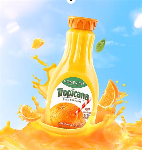 Tropicana Orange Juice on Behance