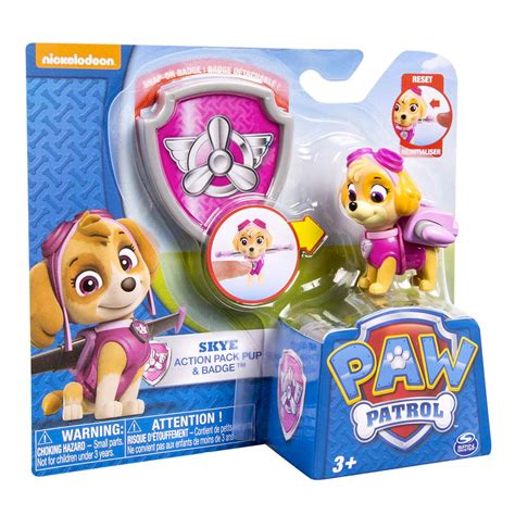 Spin Master - Paw Patrol Paw Patrol Action Pack Pup & Badge Skye us