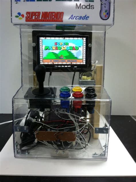 Super Nintendo Snes Arcade Machine With Pictures Instructables