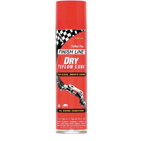 Finish Line Teflon Plus Dry Bike Chain Lube 360ml Sigma Sports