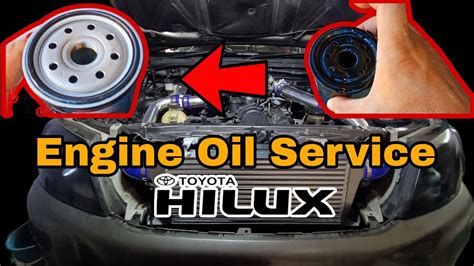 SERVICE MINYAK ENJIN TOYOTA HILUX VIGO KUN25 YouTube