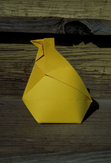 Marvelously Messy Origami Abundance Hen