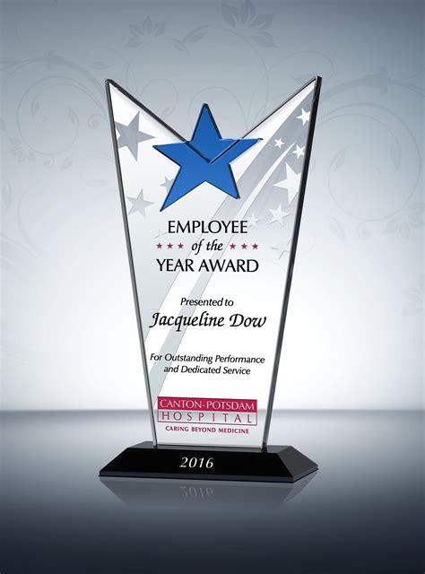 Employee Of The Year Plaque - Employee of the Month/Year Award | Award ...