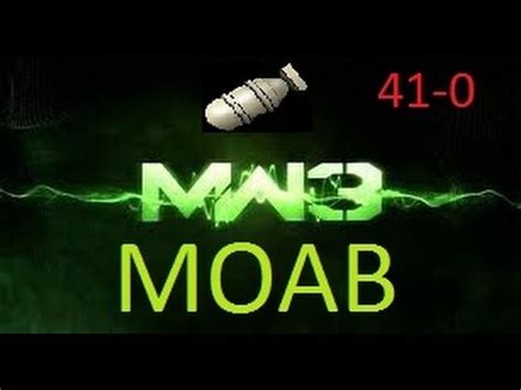 Assault MOAB 41 0 TDM MW3 YouTube