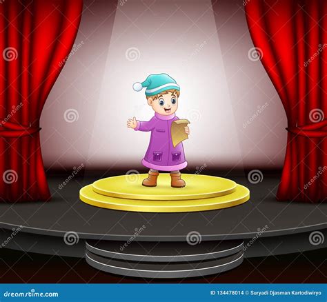 Boy Singing Stage Stock Illustrations – 381 Boy Singing Stage Stock ...