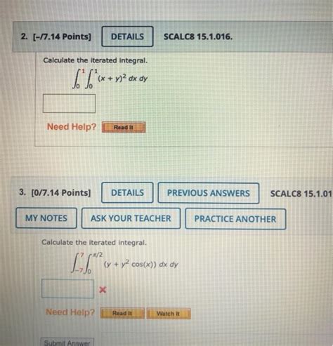 Solved Points Details Scalc Calculate Chegg