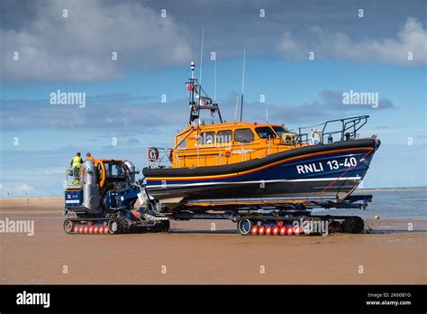 The RNLI Lifeboat Stationed In Wells Next The Sea North Norfolk UK