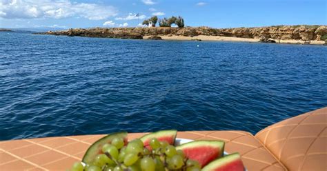 Chania Boat Trip To Lazareta Thodorou Menies Choironisia Getyourguide