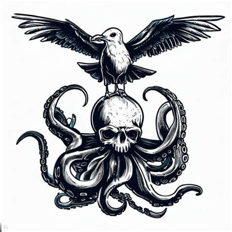 Create A Kraken Skull Seagull Logo Tier List TierMaker