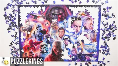 Star Wars Puzzle Time Lapse Puzzle Kings Youtube