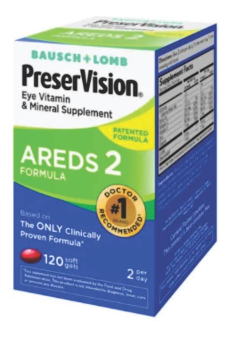 Preservision Areds 2 Eye Vitamin Mineral Sup 120 Softgels