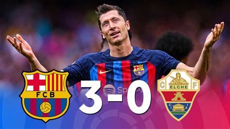 Barcelona Vs Elche La Liga Match Review Youtube