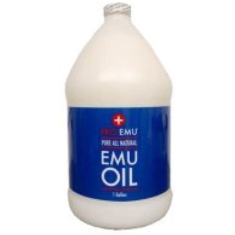 PRO EMU OIL 1 Gallon All Natural Emu Oil AEA Certified Made In