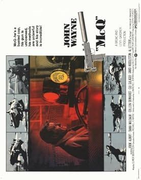 Amazon.com: McQ Movie Poster (22 x 28 Inches - 56cm x 72cm) (1974) Half ...