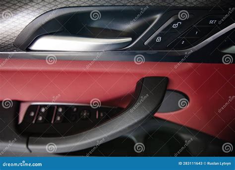 Closeup Of Bmw X5 G05 Door Panel Editorial Stock Photo Image Of