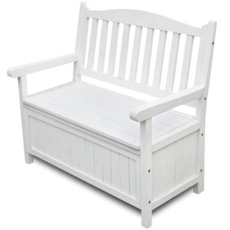 White Garden Outdoor Bench Storage | Crazy Sales