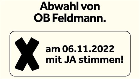 Parteienb Ndnis Ruft Zur Abwahl Von Oberb Rgermeister Peter Feldmann