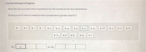 Solved Current Attempt In Progress State The Null And Chegg