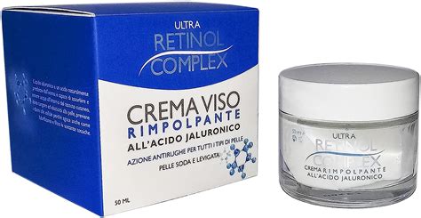 Crema Viso Rimpolpante Ml All Acido Jaluronico Retinol Complex