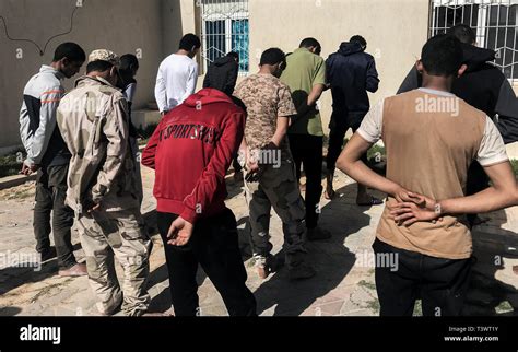 Zawia Libya 11th Apr 2019 Libyan Fighters Loyal To The Self Styled