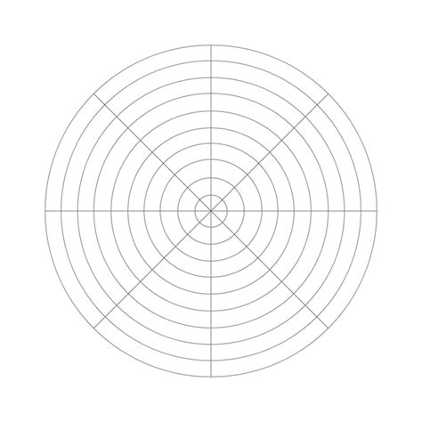 Vorlage für das Rad des Lebens Kreisdiagramm der Lifestyle Balance mit