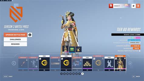 Overwatch 2 Season 3 All Battle Pass Tiers And Rewards