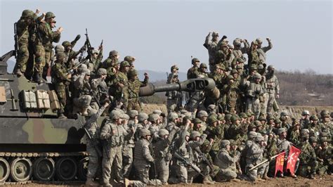 South Korea Japan US Hold Military Drills