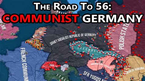 COMMUNIST Germany The Road To 56 HOI4 Mod Timelapse YouTube