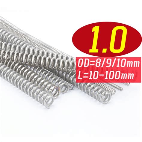 Wdy Pcs Wire Diameter Mm Compression Spring Sus Stainless