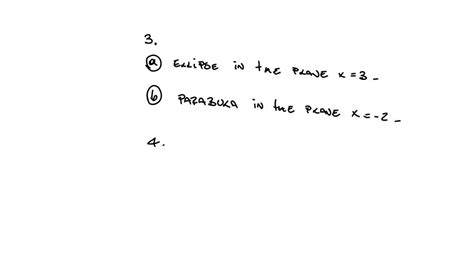 Solved Describe The Graph Of The Vector Equations R 3i 2 Cos T J 2sin T K B R âˆš2i