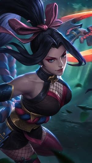 Hanabi Rakshesha Skin Mobile Legends 4K HD Wallpaper Rare Gallery