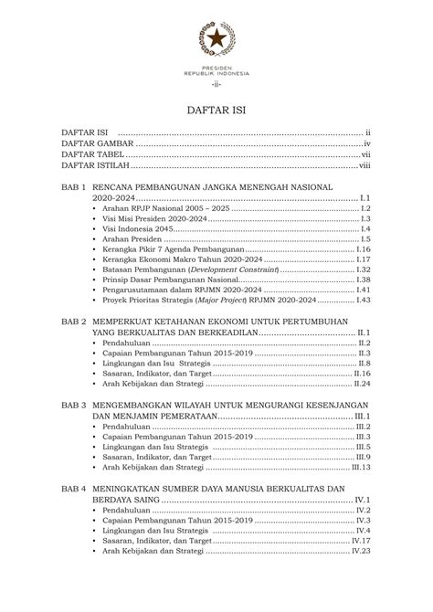 SOLUTION Rencana Pembangunan Jangka Menengah Nasional 2024 2030