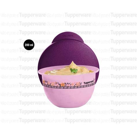 TUPPERWARE TIGELA MURANO PÚRPURA REAL 200Ml Shopee Brasil