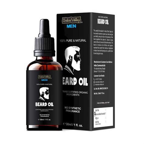 Buy Indus Valley Men 100 Pure And Natural Beard Oil 30 Ml Online Purplle