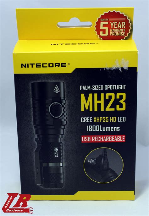 Review Nitecore Mh Edc Xhp X Rechargeable