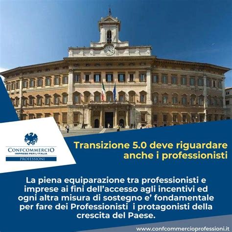 Confcommercio Professioni Il Piano Transizione Tenga Conto Anche Dei