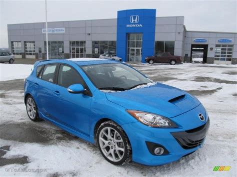 Celestial Blue Mica 2010 Mazda Mazda3 Mazdaspeed3 Sport 5 Door Exterior