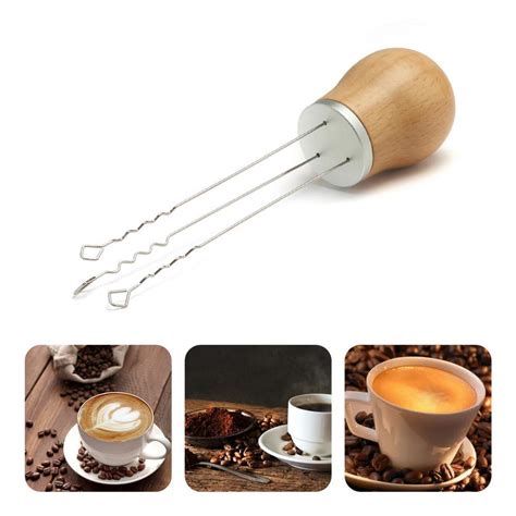 Pc Reusable Coffee Distribution Needle Stainless Steel Espresso Needle